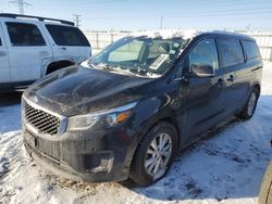 Salvage cars for sale at Elgin, IL auction: 2017 KIA Sedona LX