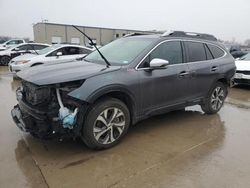 Salvage cars for sale at Wilmer, TX auction: 2021 Subaru Outback Touring