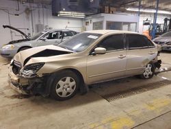 Salvage cars for sale from Copart Wheeling, IL: 2005 Honda Accord LX