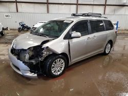 Salvage cars for sale from Copart Cleveland: 2016 Toyota Sienna XLE