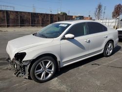 Salvage cars for sale at Wilmington, CA auction: 2014 Volkswagen Passat SEL