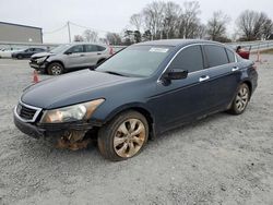 Salvage cars for sale at Gastonia, NC auction: 2010 Honda Accord EXL