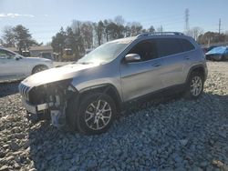 Salvage cars for sale at Mebane, NC auction: 2018 Jeep Cherokee Latitude Plus