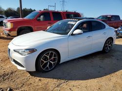 Salvage cars for sale at China Grove, NC auction: 2021 Alfa Romeo Giulia TI