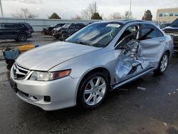 Salvage cars for sale at Littleton, CO auction: 2004 Acura TSX