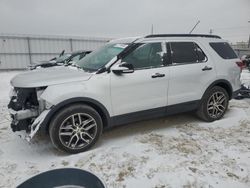 Ford Explorer salvage cars for sale: 2016 Ford Explorer Sport