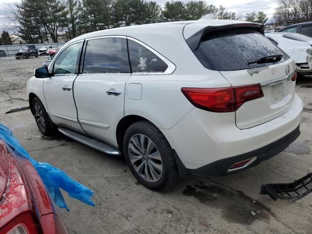 2015 Acura MDX Technology