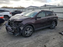 Salvage cars for sale at Albany, NY auction: 2017 Toyota Rav4 LE