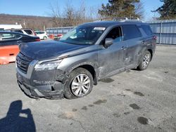 Salvage cars for sale at Grantville, PA auction: 2022 Nissan Pathfinder SL