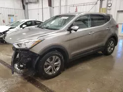 Salvage cars for sale at Franklin, WI auction: 2016 Hyundai Santa FE Sport