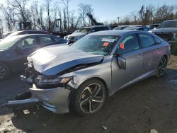 Salvage cars for sale from Copart Baltimore, MD: 2020 Honda Accord Sport