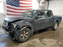 Vehiculos salvage en venta de Copart Lyman, ME: 2012 Nissan Frontier S