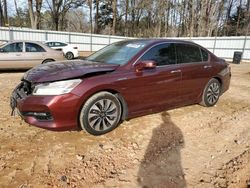 Salvage cars for sale at Austell, GA auction: 2017 Honda Accord Touring Hybrid