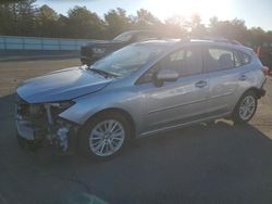 Salvage cars for sale at Brookhaven, NY auction: 2017 Subaru Impreza Premium Plus