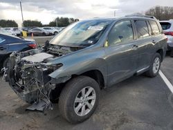 2013 Toyota Highlander Base en venta en East Granby, CT