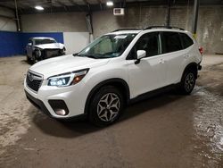 Salvage cars for sale at Chalfont, PA auction: 2021 Subaru Forester Premium