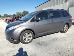 Salvage cars for sale at Apopka, FL auction: 2011 Toyota Sienna LE