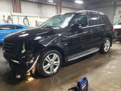 Vehiculos salvage en venta de Copart Elgin, IL: 2012 Mercedes-Benz ML 350 4matic