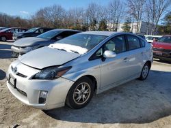 Salvage cars for sale at North Billerica, MA auction: 2010 Toyota Prius