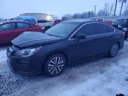 Subaru Legacy Vehiculos salvage en venta: 2018 Subaru Legacy 2.5I Premium