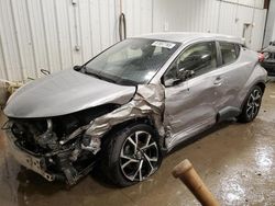 Salvage cars for sale at Franklin, WI auction: 2018 Toyota C-HR XLE