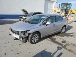 Honda Civic lx salvage cars for sale: 2012 Honda Civic LX