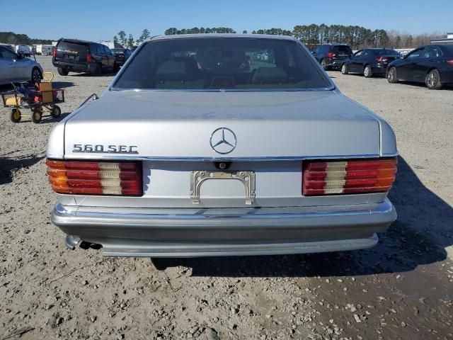 1988 Mercedes-Benz 560 SEC