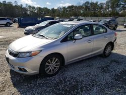 Honda salvage cars for sale: 2012 Honda Civic EX