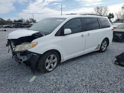 Vehiculos salvage en venta de Copart Riverview, FL: 2013 Toyota Sienna LE