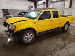 Salvage cars for sale at Avon, MN auction: 2003 Nissan Frontier Crew Cab SC