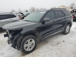 Salvage cars for sale at London, ON auction: 2023 Ford Explorer XLT