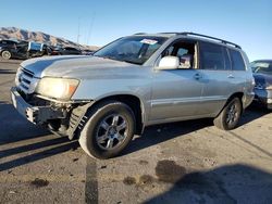 Toyota Highlander salvage cars for sale: 2004 Toyota Highlander Base