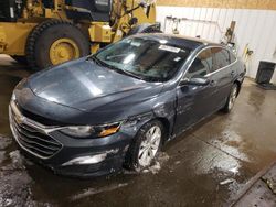 Chevrolet Vehiculos salvage en venta: 2019 Chevrolet Malibu LT