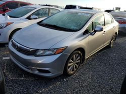 Honda salvage cars for sale: 2012 Honda Civic EX