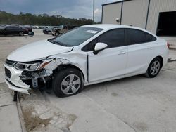 Salvage Cars with No Bids Yet For Sale at auction: 2018 Chevrolet Cruze LS