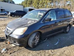 Honda salvage cars for sale: 2006 Honda Odyssey EXL