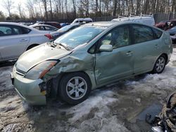 Salvage cars for sale at Waldorf, MD auction: 2007 Toyota Prius