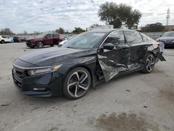 Honda Vehiculos salvage en venta: 2018 Honda Accord Sport