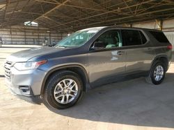 Chevrolet Traverse salvage cars for sale: 2018 Chevrolet Traverse LS