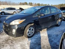 Salvage cars for sale from Copart Exeter, RI: 2011 Toyota Prius