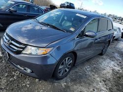 Honda Odyssey salvage cars for sale: 2015 Honda Odyssey Touring