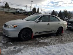 2002 Toyota Camry LE en venta en Finksburg, MD