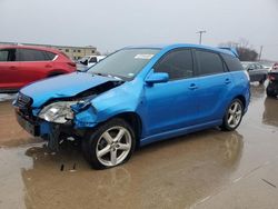 Salvage cars for sale at Wilmer, TX auction: 2007 Toyota Corolla Matrix XR