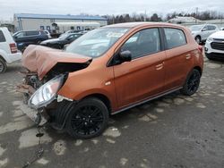 Salvage cars for sale at Pennsburg, PA auction: 2020 Mitsubishi Mirage LE