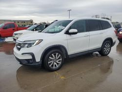 Honda salvage cars for sale: 2021 Honda Pilot EX