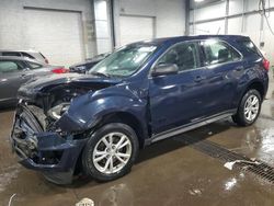 Salvage cars for sale at Ham Lake, MN auction: 2017 Chevrolet Equinox LS