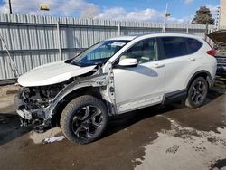 Salvage SUVs for sale at auction: 2017 Honda CR-V Touring