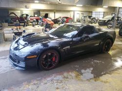 Salvage cars for sale at Indianapolis, IN auction: 2011 Chevrolet Corvette Grand Sport