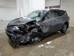 Salvage cars for sale at Leroy, NY auction: 2017 Toyota Rav4 LE