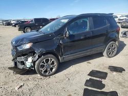 Salvage cars for sale at Earlington, KY auction: 2019 Ford Ecosport SES